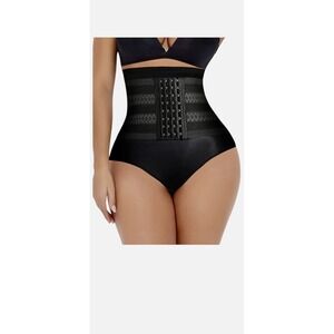 Women's Shapewear Brief Panty High Waisted Tummy Control  Sz Sm Black